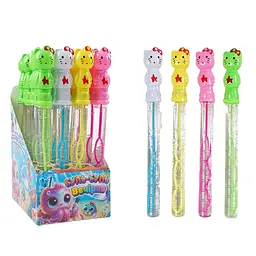 Мильні бульбашки WToys Кішечка, 25 см