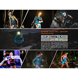 Ліхтар налобний Fenix HL18R-T V2.0 чорний - мініатюра 19