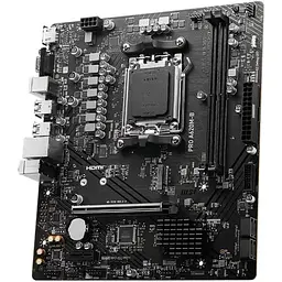 Материнська плата MSI PRO A620M-B sAM5 A620 2xDDR5 M.2 HDMI D-Sub mATX - мініатюра 3
