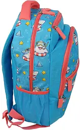 Рюкзак шкільний Riciclo Schulrucksack 19 л 41x30x13 см поліестер блакитний (акули) - мініатюра 6