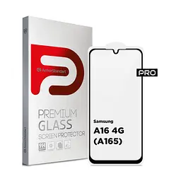 Скло захисне Armorstandart Pro Samsung A16 4G (A165) Black (ARM80171)