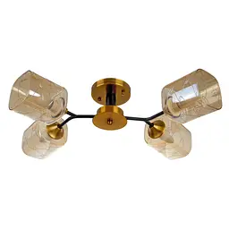 Люстра стельова Brille класична E27 60W G (BL-969C/4)