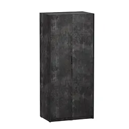 Шафа для речей Moreli Forte F-0012 зі штангою в стилі Loft 932х2107х590 мм Бетон Темний
