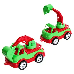 Дитячий екскаватор Mini Matik 002/4BMS (Green) рухома стріла, 13,5 см