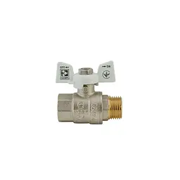 Кран кульовий Koer 1/2" ГШМ (KR.218.W) білий KR0182 - мініатюра 5