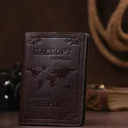 Шкіряна обкладинка для документів SHVIGEL 9,5х13 см acs0025747 - мініатюра 7