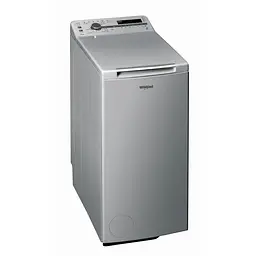 Пральна машина Whirlpool вертикальна TDLRS 70210 7кг/1200/А+++/40 см/Дисплей/Срібло (TDLRS70210)