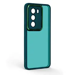 Защитный чехол для Infinix Hot 50 Pro 4G, Shade, зеленый, TPU+PC, матовый, защита всего корпуса, панель-накладка, противоударный, с высокими бортами, амортизирует удары при падениях, ArmorStandart (ARM81006) - мініатюра 2