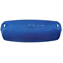 Портативна колонка Xterem2 Bluetooth переносний динамік Bluetooth Велика 28 см IPX5 Синя