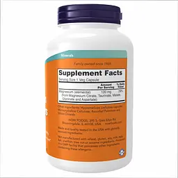 Магній Now Foods Magnesium Transporters 180 капсул - мініатюра 2