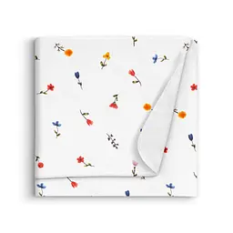 Пелюшки фланелеві Cosas Wildflower Dreams 80x80 см, червоні - мініатюра 2