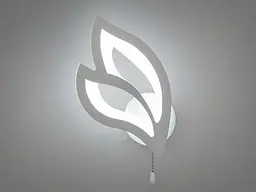 Бра настінне LED Diasha 8165/1WH, 17W, 935 лм, білий, акрил, метал, для спальні - мініатюра 3