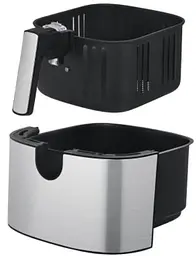 Мультипіч Rotex ROM680-XL MultiFry 6л 1700Вт Чорний/Сріблястий - мініатюра 7
