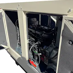 Дизельний генератор OYAL OYY-30 YANG DONG Y490D 30KVA/24KW, Альтернатор OYL184G, витрата 75% навантаження - 6,1 літрів/год, 230/400 В, 50 Гц (AVR+ATS) 2200*900*1350 мм, 750 кг, 125 л - мініатюра 6