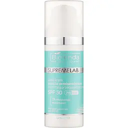 Антипігментний крем Bielenda Supremelab Skin Tone з SPF50 UVA/UVB 50 мл - мініатюра 2