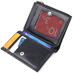 Шкіряний гаманець Canpellini 9,7х11,5х1,5 см acs0025179 - мініатюра 3