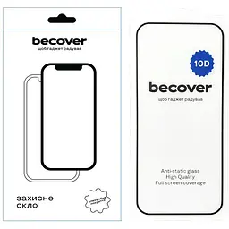 Скло захисне BeCover Google Pixel 9 Pro 10D Black (712326)