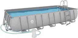 Прямокутний каркасний басейн Avenli 540 x 250 x 100 см (16в1) - мініатюра 3