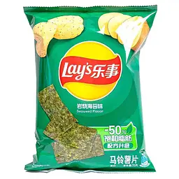 Чіпси Lay’s Seaweed Flavor зі смаком норі 70 г