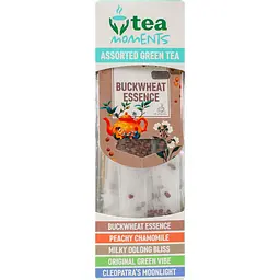 Чай Tea Moments Assorted Green tea кадді-пакет 33.6 г 15 пакетиків - мініатюра 3