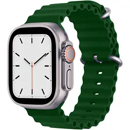 Ремінець Ocean Band для Apple Watch 42/44/45/49mm Dark Green [111498] - мініатюра 1