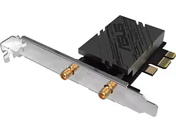 Wi-Fi адаптер Asus PCE-BE92BT BE9400 (90IG08U0-MO0B00) - мініатюра 3