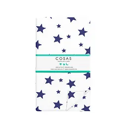 Комплект постільної білизни Cosas полуторний BIG STAR CS1 160 x 220 см (StarBigBlue_Beige_160) - мініатюра 5
