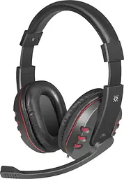 Гарнітура Defender Warhead G-160, 2х3,5мм, Чорний - мініатюра 4