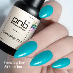 База камуфлююча каучукова PNB UV/LED Camouflage Base Air spun fun 8 мл - мініатюра 4