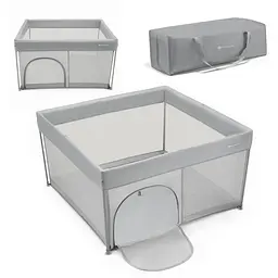 Манеж Kinderkraft Ziki Grey (KLZIKI00GRY0000) - мініатюра 4
