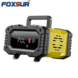 Автомобільний зарядний пристрій Foxsur FPT-100 Автоматичний імпульсний з функцією відновлення 12V 10А - 24V 5A Yellow (19438) - мініатюра 6