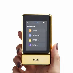 Апаратний гаманець SecuX NeoGold з сенсорним екраном, Bluetooth та USB-C Gold - мініатюра 5
