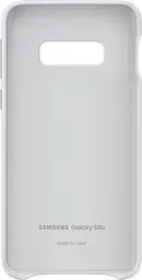 Чохол шкіряний протиударний Official Leather Cover EF-VG970LWEGRU для Samsung Galaxy S10e White - мініатюра 3