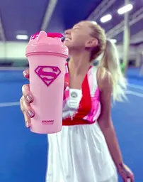 Шейкер спортивний SmartShake Lite 800 мл DC Supergirl (10780701) - мініатюра 4