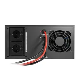 UPS з правильною синусоїдою NJOY Aira 600VA 500Вт, LCD, 12V під зовнішній АКБ 40-200ач, заряд 10А - мініатюра 5
