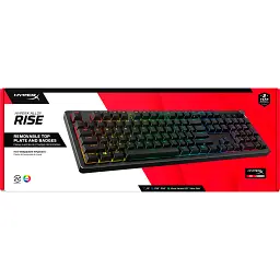 Клавіатура HyperX Alloy Rise PBT HX Red UA Black (7G7A3AA) [116816] - мініатюра 13