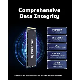 Накопичувач SSD Acer Predator m.2 NVMe 1TB GM9000 PCI-E 5.0 x4 (BL.9BWWR.129) - мініатюра 8