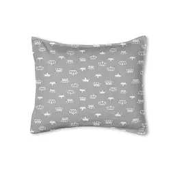 Комплект постільної білизни Cosas євро GREY CROWN 200 x 220 см (Crown_Grey_1_70) - мініатюра 3