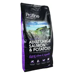 Сухий корм Profine Adult Large Breed Salmon 15 кг лосось і картопля для дорослих собак великих порід - мініатюра 3