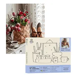 Набір для розпису по номерах "На відпочинку" 40*50 см, IDEA2-GX47532, ТМ "99IDEAS"