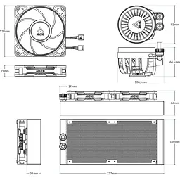 Система водяного охолодження Arctic Liquid Freezer III Pro 240 A-RGB (ACFRE00182A) [143373] - мініатюра 7