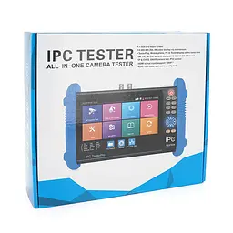 Тестер для камер відеоспостереження ATIS IPC-9800, 7" сенсорним дисплеєм, підтримує IP, AHD, CVI, TVI, CVBS-камери - мініатюра 2