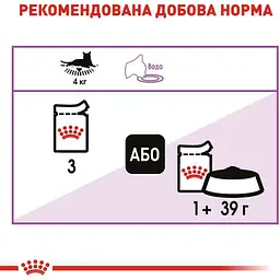 Набір вологого корму для дорослих стерилізованих кішок Royal Canin Sterilised Sauce шматочки в соусі 1.02 кг (12 шт. х 85 г) - мініатюра 5