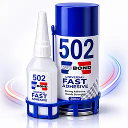 Супер клей універсальний FWO BOND 502 з активатором 200 мл (R-200)