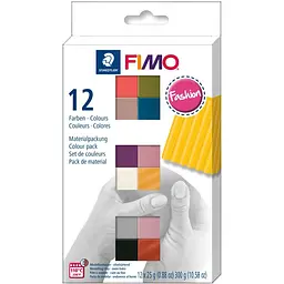 Набір пластики “Fashion Colours“ 12х25г Fimo