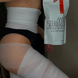 Антицелюлітні обгортання Hillary Anti-cellulite Bandage Warming Effect з розігрівальним ефектом - мініатюра 15