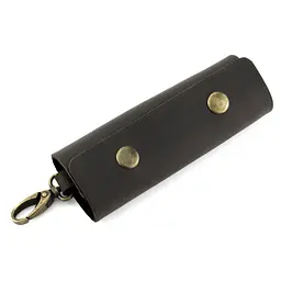 Подарунковий набір чоловічий в коробці Handycover №43 (коричневий) ключниця, обкладинка ID паспорт - мініатюра 7