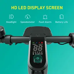 Електросамокат Scooter Niu Kick Scooter KQi2 Pro сірий - мініатюра 6