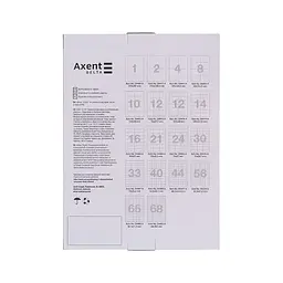 Етикетка самоклеюча Axent 48,5x25,4 (44 на листі) с/кл (100 листів) (D4477-A) - мініатюра 2