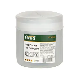 Коронка по бетону Grad Ø75×70 мм 8 зубців (тубус) (1514105) - мініатюра 2